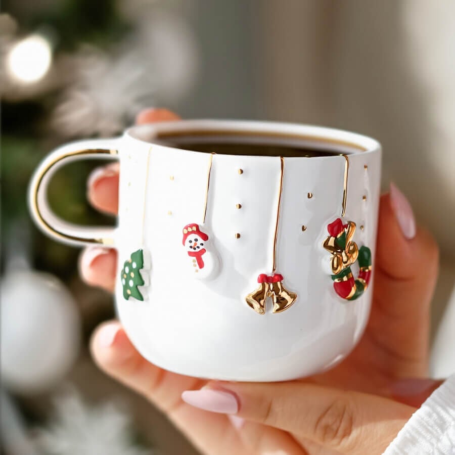 Yılbaşı Temalı Kupa - Christmas Mug - Yılbaşı Kupası