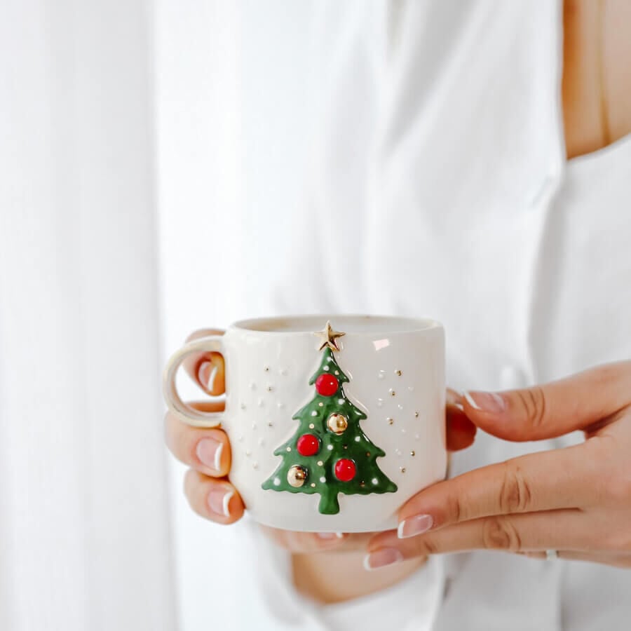 Yılbaşı Ağaçlı Kupa - Pine Mug
