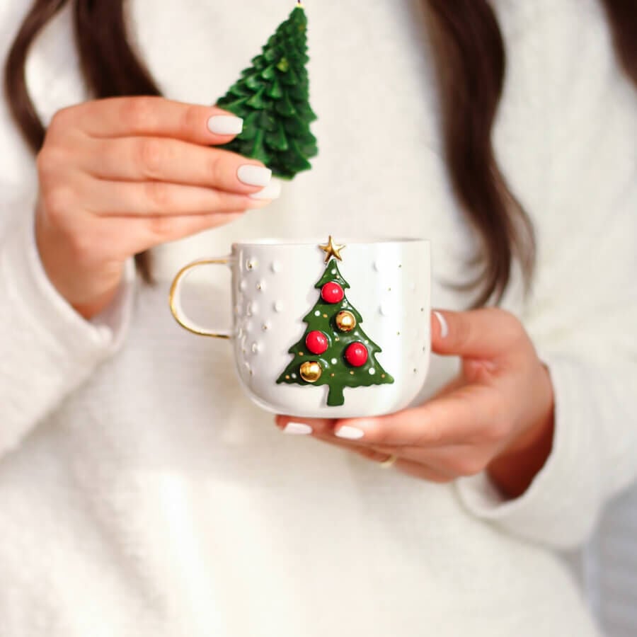 Yılbaşı Ağaçlı Kupa - Pine Mug
