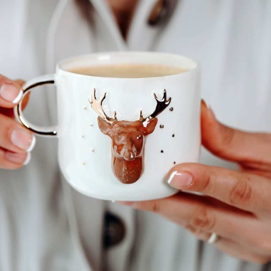 Geyikli Kupa - Deer Mug