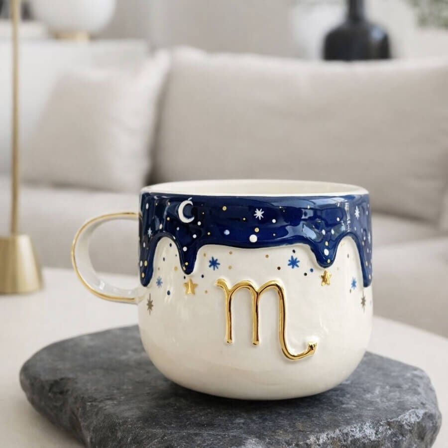 Burç Kupası, El Yapımı Burçlu Kupa, Mug Akrep Burç Kupası (23 Ekim – 21 Kasım)