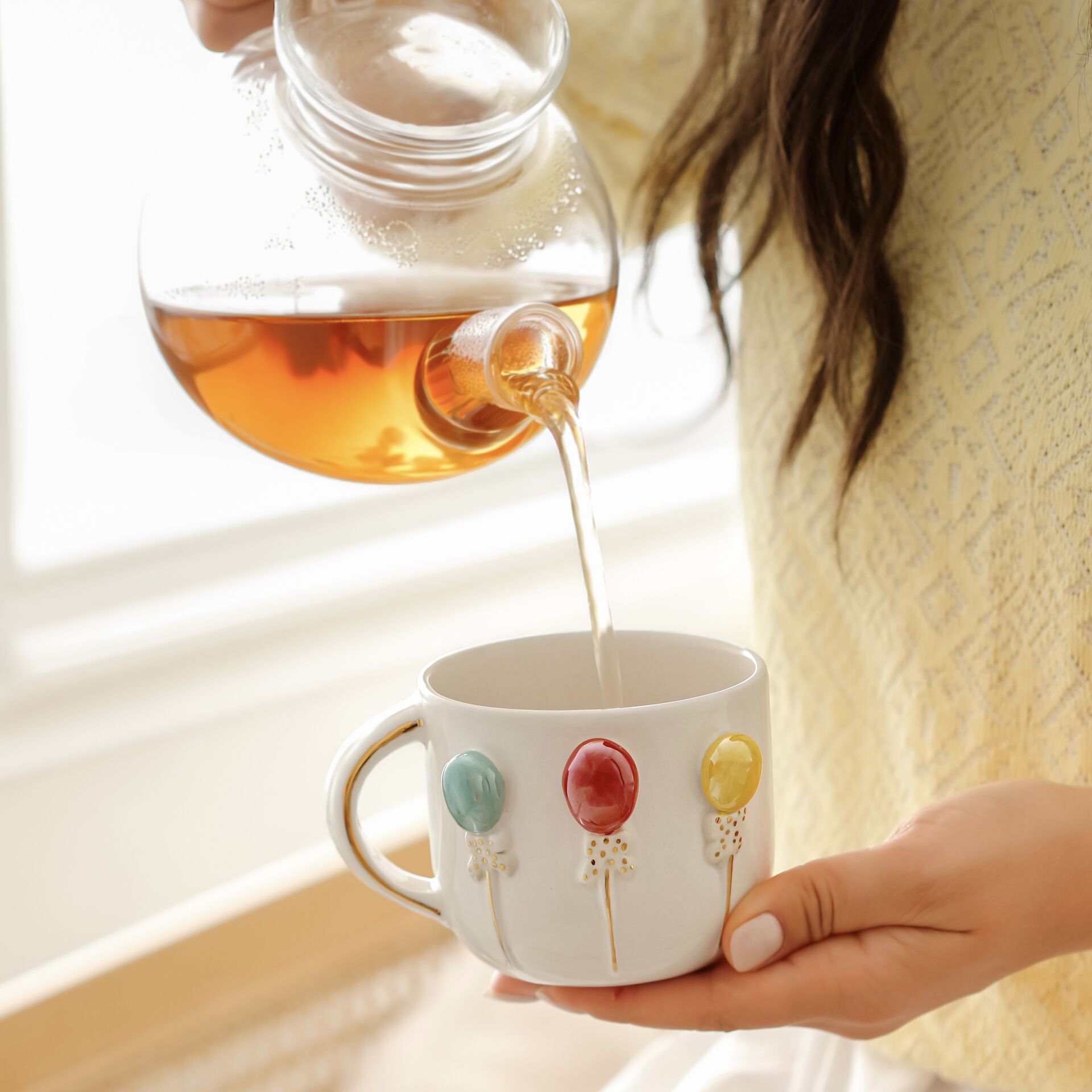 Neşeli Balonlar Mug, Balonlu Kupa