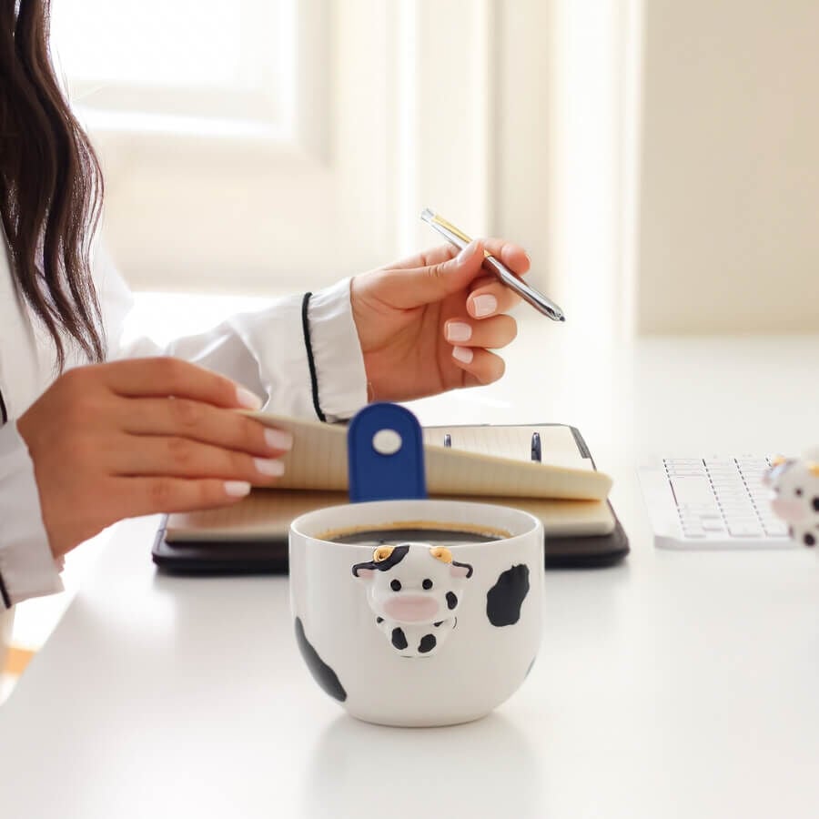 Cow Mug, El Yapımı İnekli Kupa